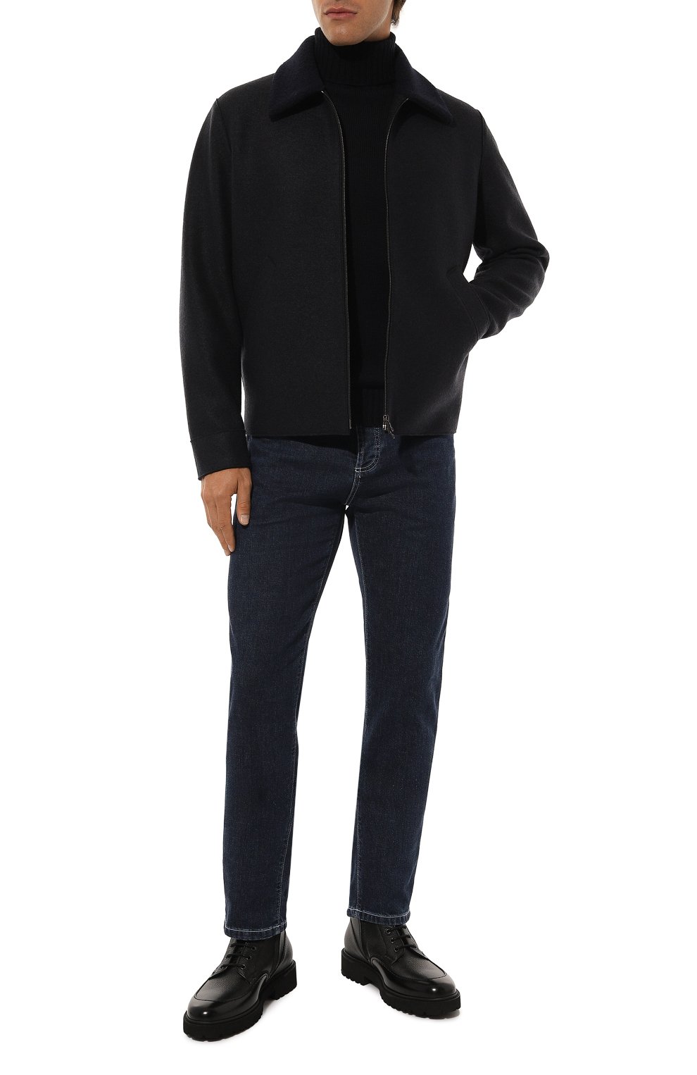 Кожаные ботинки DOUCAL'S, арт. DU3090CENTPG741N, фото 2