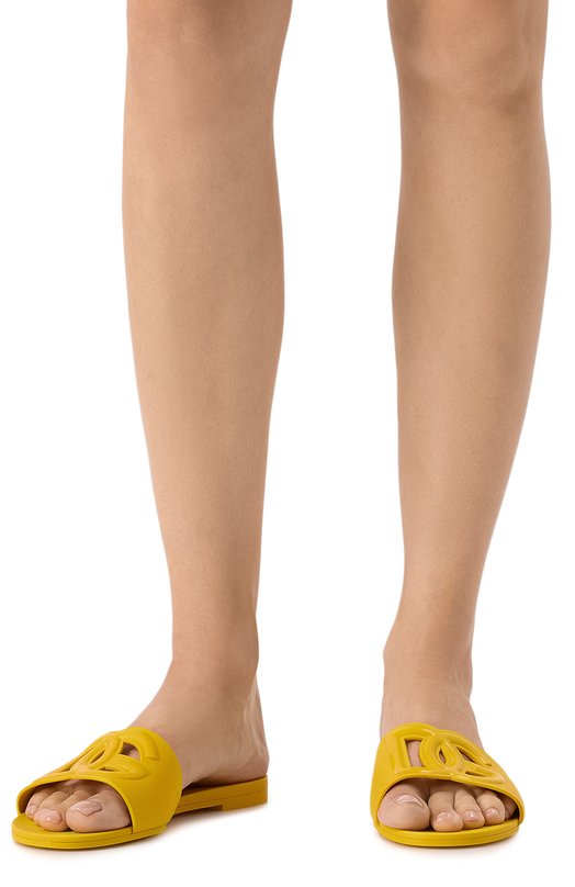 Шлепанцы Bianca Dolce & Gabbana CW2215/AN994 Жёлтый  CW2215/AN994 Фото 3