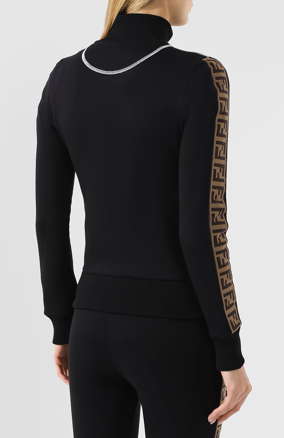 Хлопковый кардиган FENDI, арт. FAF069 A6J8, фото 4