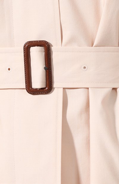 Пальто car coat из смеси хлопка и шелка BURBERRY, арт. 8007010, фото 5
