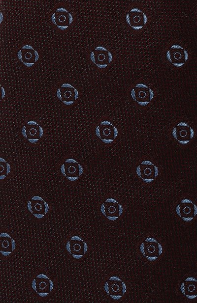 Галстук из хлопка и шелка LUIGI BORRELLI бордового цвета по цене 18450 руб., арт. CR515085, фото 4 Галстук из хлопка и шелка LUIGI BORRELLI, арт. CR515085, фото 4