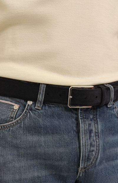 Замшевый ремень SANTONI, арт. CM35VS003B91E2M0U50, фото 2