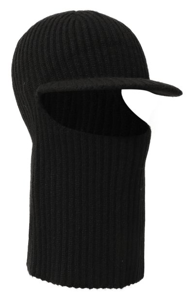 Кашемировая балаклава fleece CANOE черного цвета по цене 59120 руб., арт. 4402610, фото 1 Кашемировая балаклава fleece CANOE, арт. 4402610, фото 1