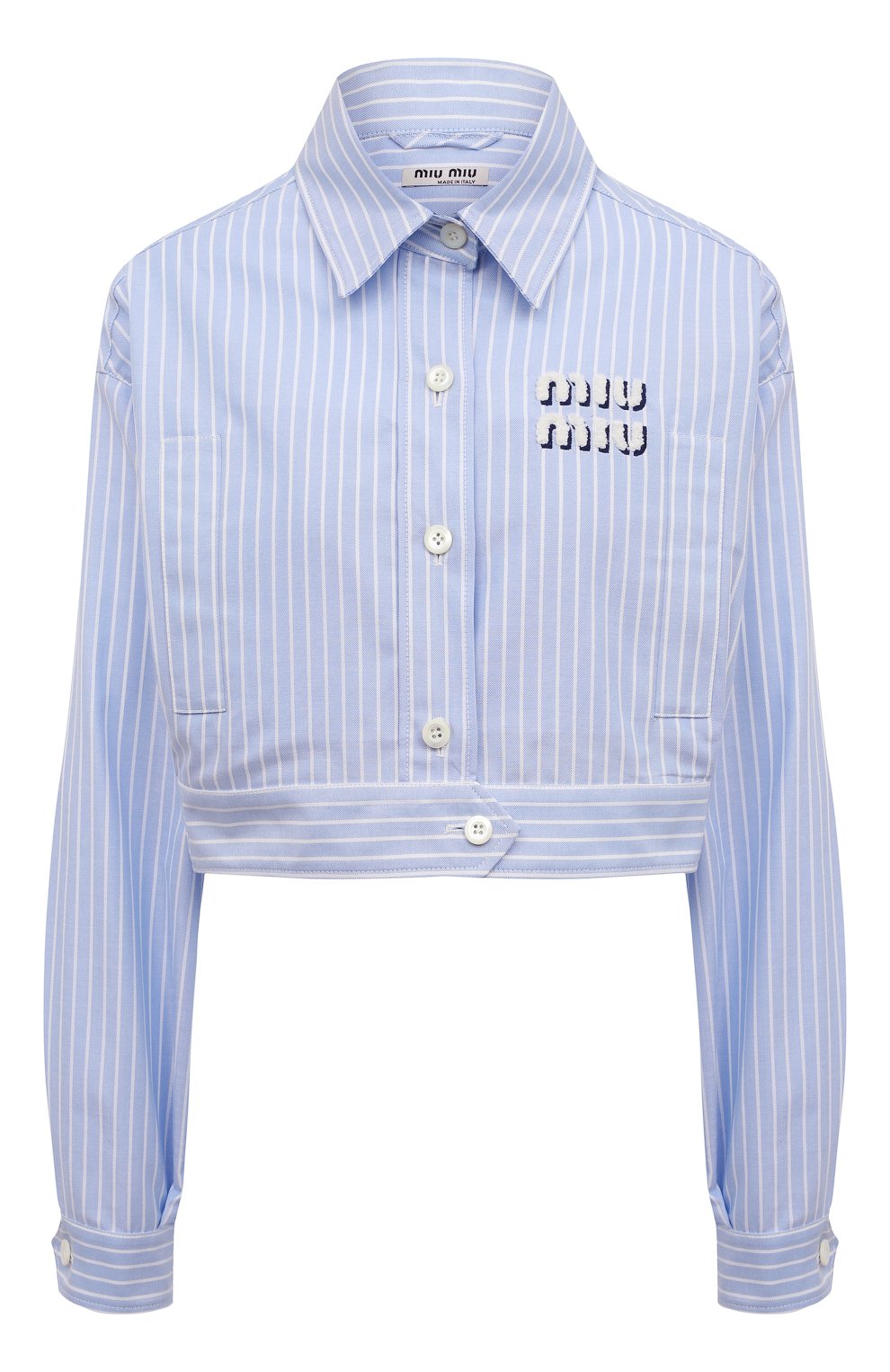 Хлопковая куртка MIU MIU, арт. ML824-J2Y-F0012, фото 1