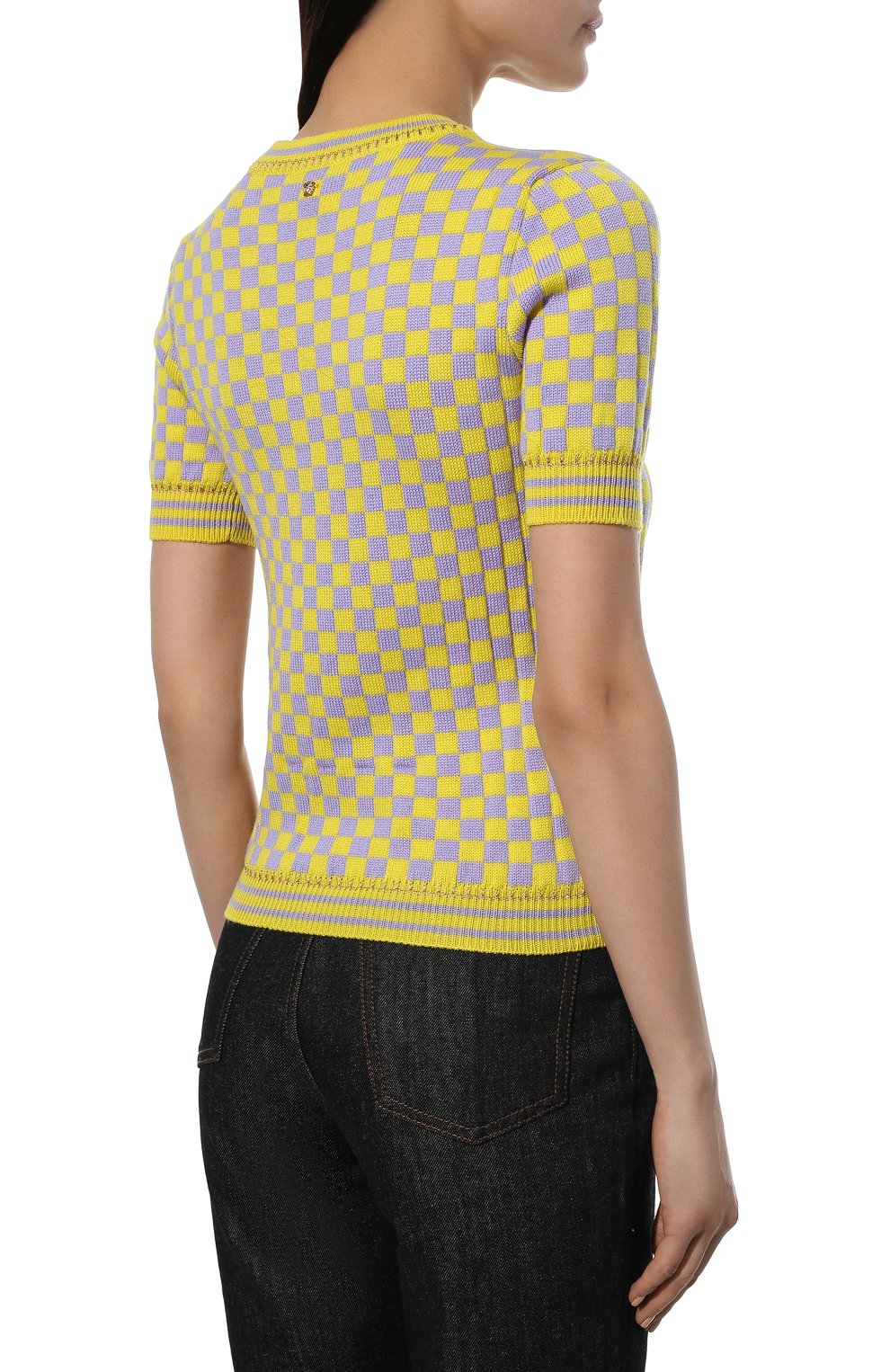 Шерстяной пуловер VERSACE, арт. 1003846/1A02174, фото 4