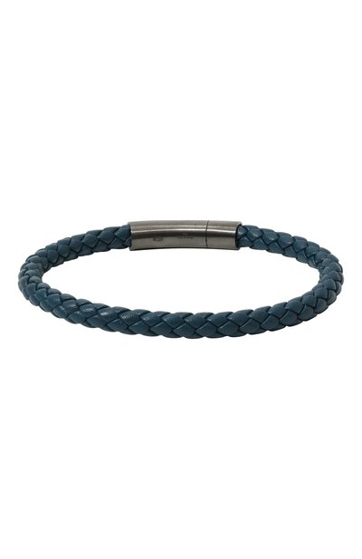 Кожаный браслет TATEOSSIAN синего цвета по цене 41800 руб., арт. BL7261, фото 3 Кожаный браслет TATEOSSIAN, арт. BL7261, фото 3