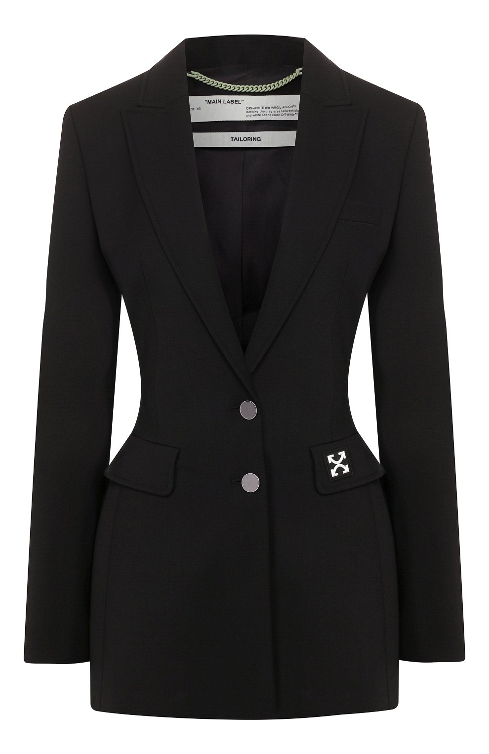 Жакет из смеси вискозы и шерсти OFF-WHITE, арт. 0WEF038R205150681000, фото 1