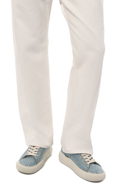 Текстильные кеды greca VERSACE, арт. DSU8404/1A07977, фото 3