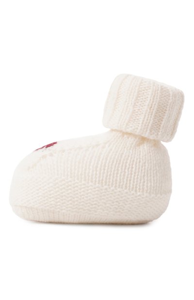 Пинетки из шерсти и кашемира BABY T, арт. 26AI143SA, фото 2