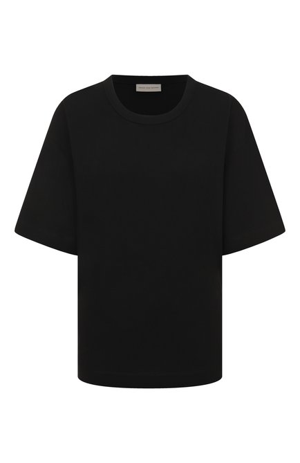Женская хлопковая футболка DRIES VAN NOTEN, арт. 011101-2600-900