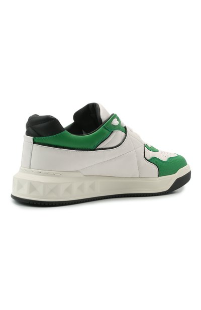 Кожаные кеды one stud VALENTINO, арт. XY0S0E71/NWN, фото 5