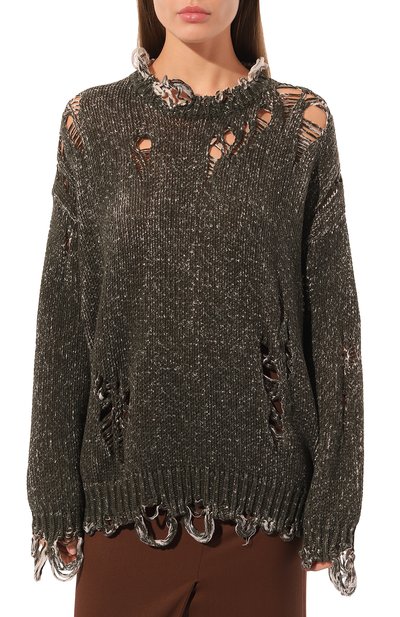 Хлопковый пуловер R13, арт. R13WY089-Y071B, фото 3