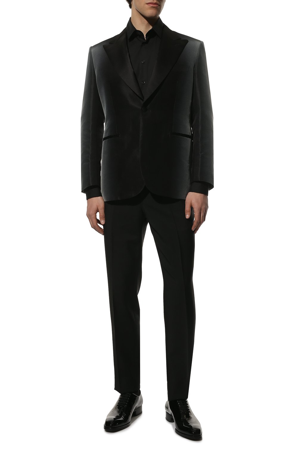 Смокинг из шелка и хлопка BRIONI, арт. REQS0P/P140U/VIRGILI0, фото 2