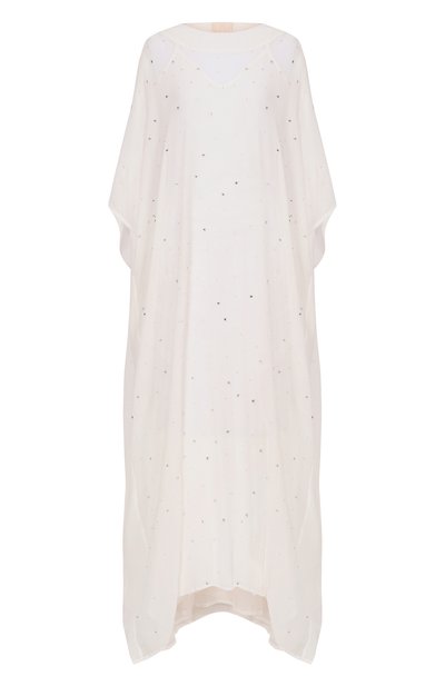Женское шелковое платье ALBUS LUMEN, арт. AL.RT26.KAFTAN02_SET