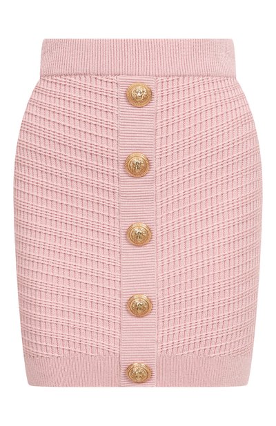 Женская юбка из вискозы BALMAIN, арт. EF0LB039/KI42