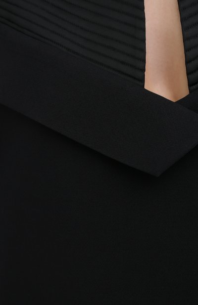 Платье из шерсти и шелка TEGIN черного цвета по цене 129000 руб., арт. SC2142, фото 5 Платье из шерсти и шелка TEGIN, арт. SC2142, фото 5
