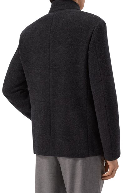 Шерстяная куртка CORNELIANI темно-серого цвета по цене 192000 руб., арт. 28XS50/2A12204, фото 4 Шерстяная куртка CORNELIANI, арт. 28XS50/2A12204, фото 4