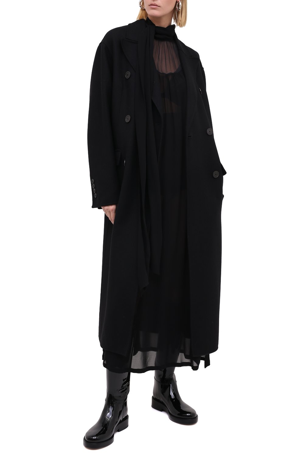 Платье из вискозы ANN DEMEULEMEESTER, арт. 2002-2208-P-140-099, фото 2