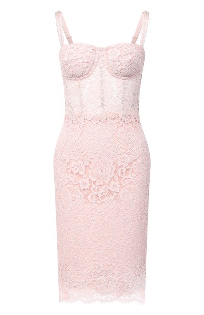 Платье из хлопка и вискозы DOLCE & GABBANA, арт. F6I6NT/HLMEA, фото 1