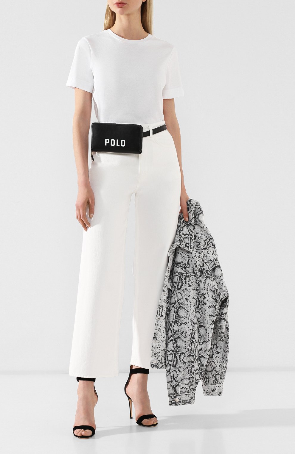 Кожаная поясная сумка POLO RALPH LAUREN, арт. 427747133, фото 2