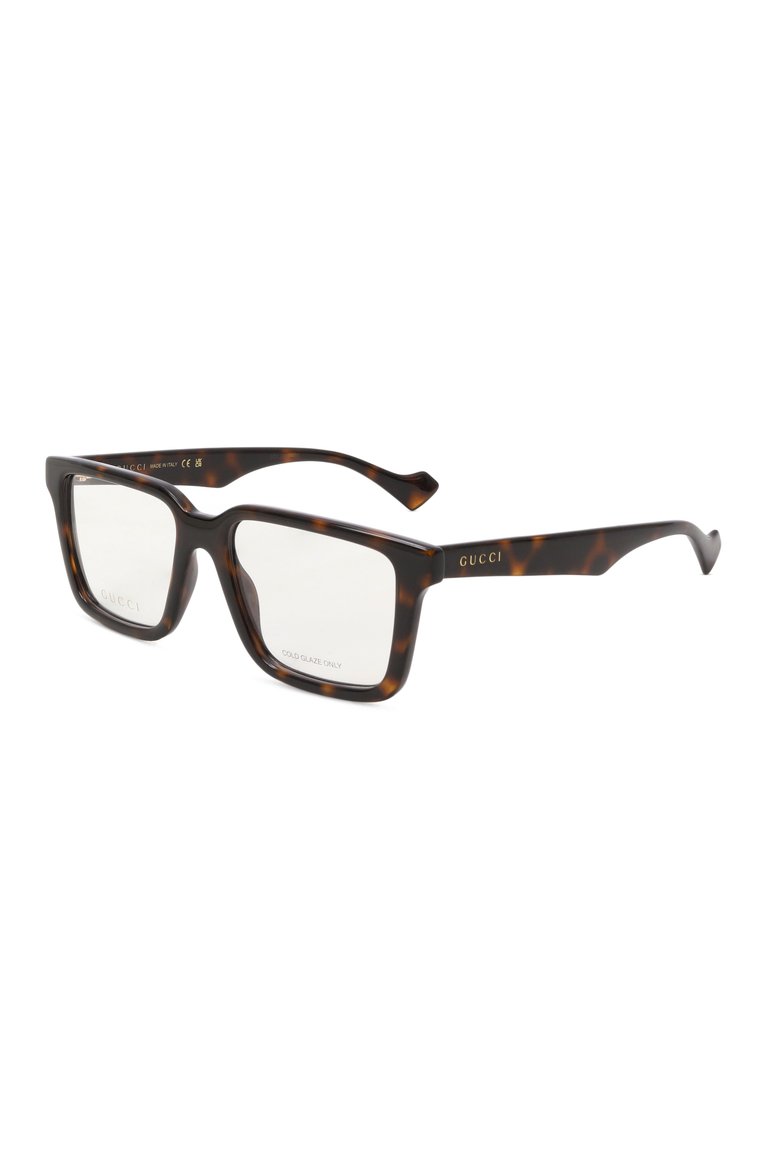 Женские оправа GUCCI коричневого цвета, арт. GG1729 006 | Фото 1 (Нос: Не проставлено; Региональные ограничения белый список (Axapta Mercury): Не проставлено; Тип очков: Оправа; Материал: Пластик; Очки форма: Квадратные; Оптика Гендер: оптика-женское)