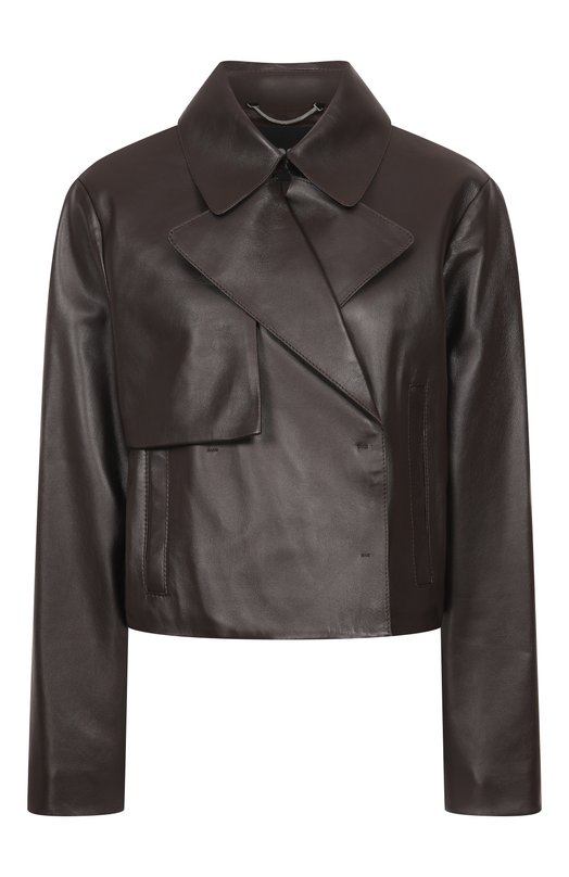 Кожаная куртка BOSS 50559306 Коричневый 50559306