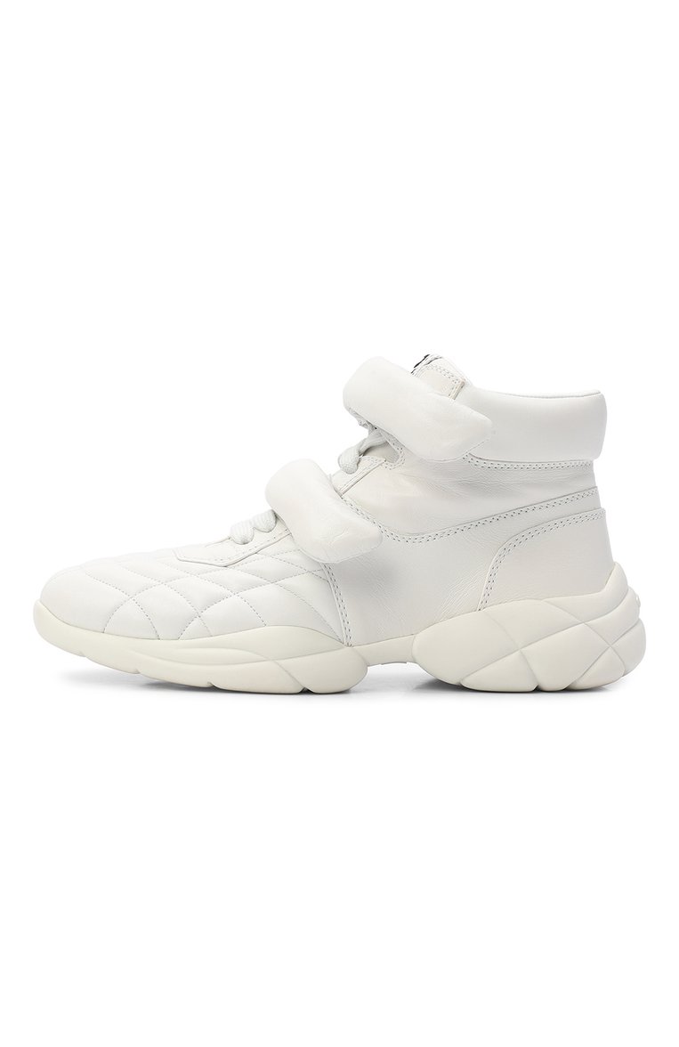 Кожаные кроссовки MIU MIU, арт. 5T439D-038-F0009, фото 2