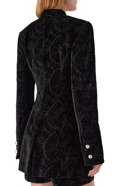 Жакет из вискозы и шелка ANN DEMEULEMEESTER, арт. B0014267/FA753, фото 4