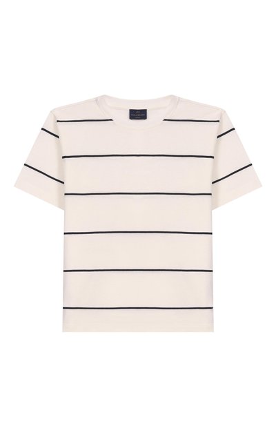 Хлопковая футболка PAUL & SHARK JUNIOR, арт. WUM007/LAB6A/6A-8A