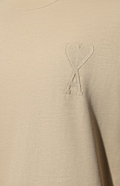 Хлопковая футболка AMI, арт. UTS002.726, фото 5