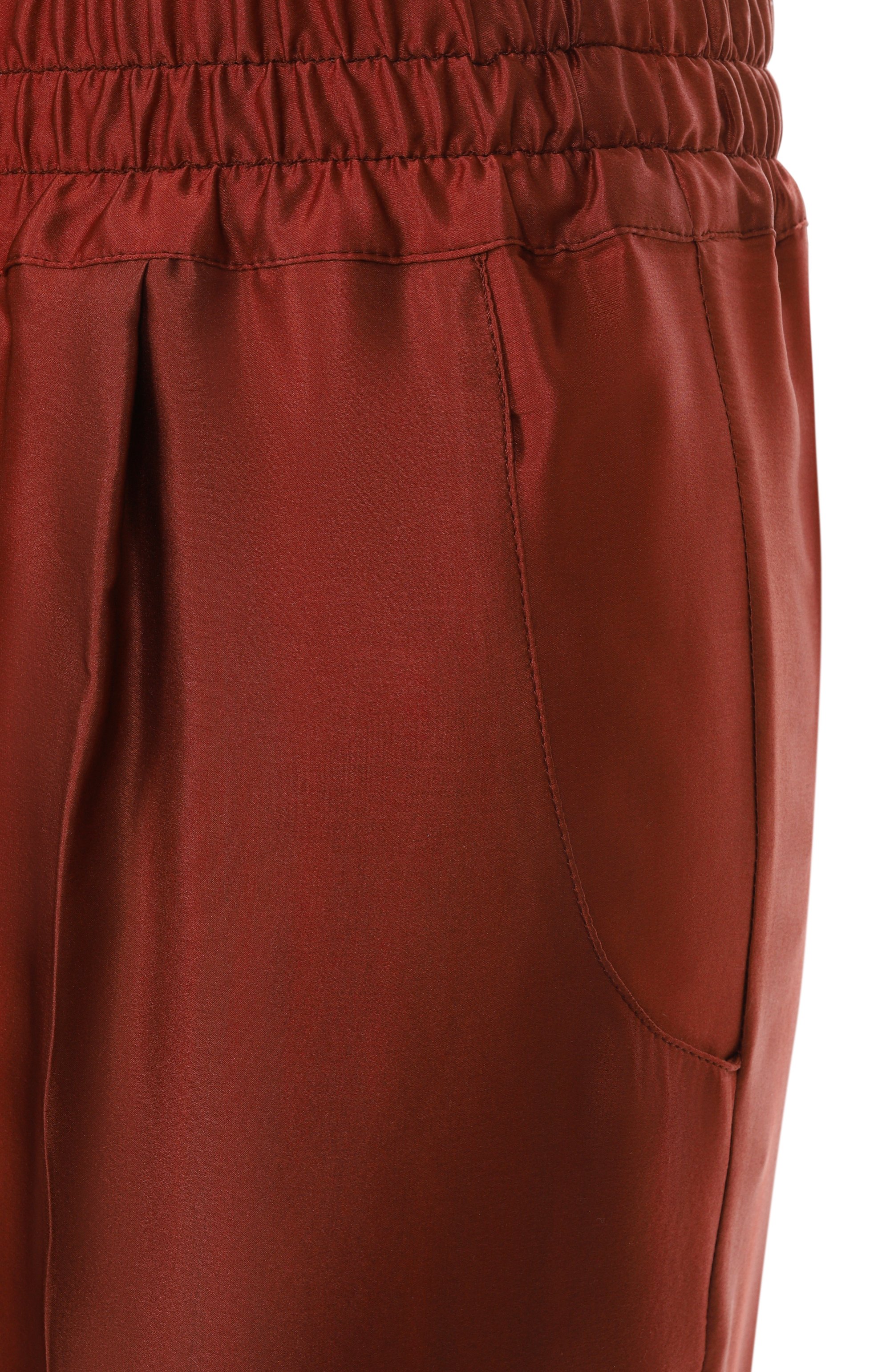 Атласные брюки KITON, арт. D48122K0909E02, фото 6