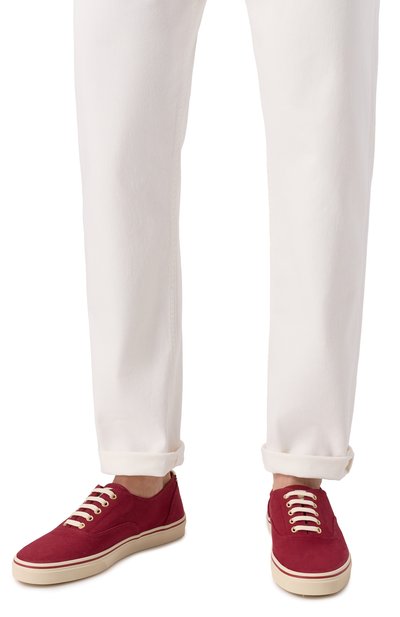 Текстильные кеды BRUNELLO CUCINELLI, арт. MPURPSZ334, фото 3