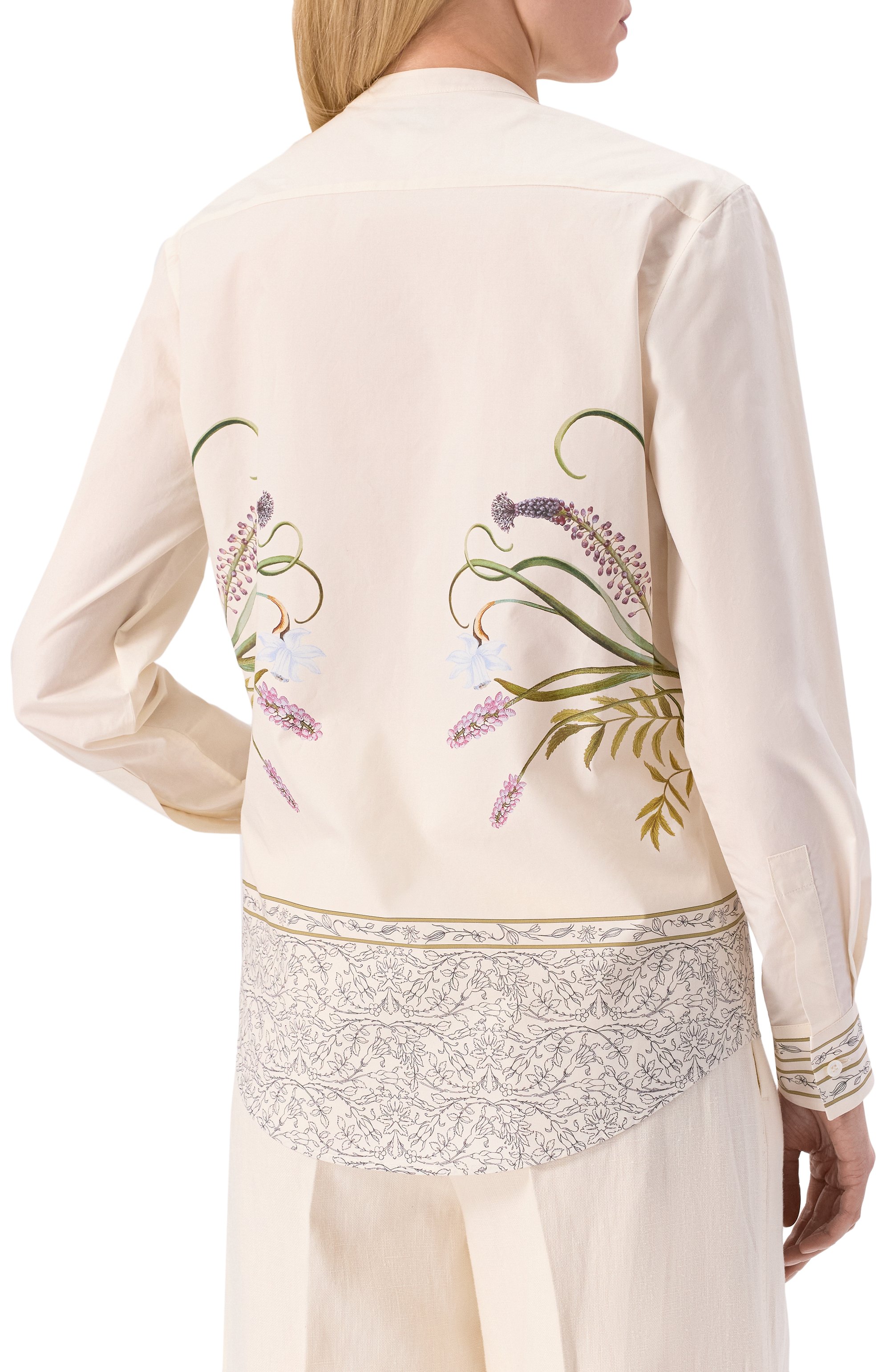 Хлопковая рубашка GIAMBATTISTA VALLI, арт. 25SSPVCA1031-63PRI, фото 4