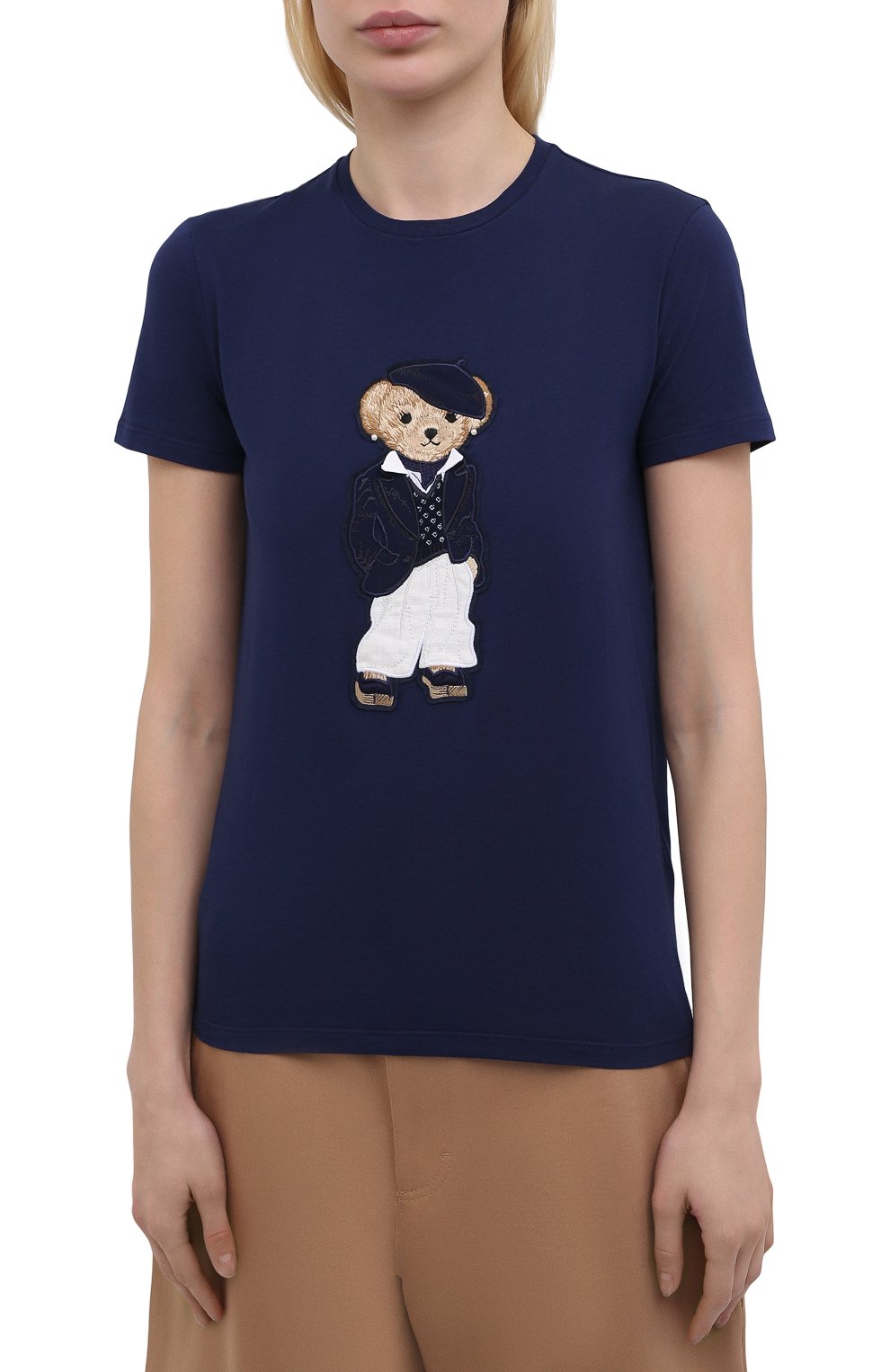 Хлопковая футболка RALPH LAUREN, арт. 290840844, фото 3