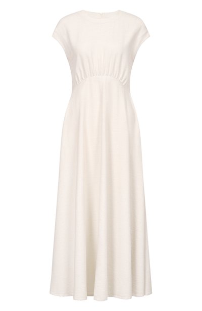 Женское платье из хлопка и вискозы EMPORIO ARMANI, арт. EW005247/AF28335