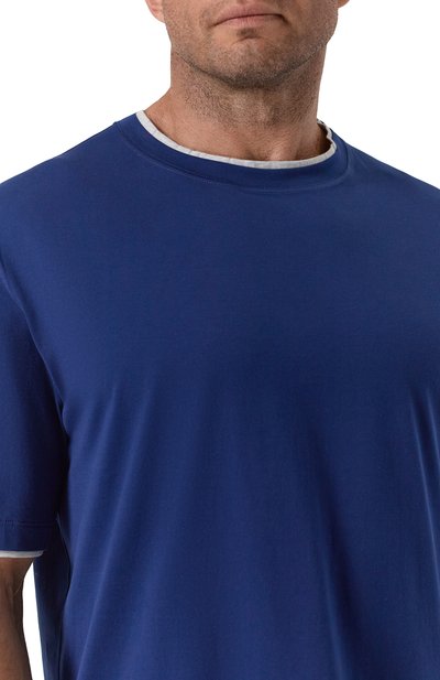 Хлопковая футболка BRUNELLO CUCINELLI, арт. M0B137427W, фото 5