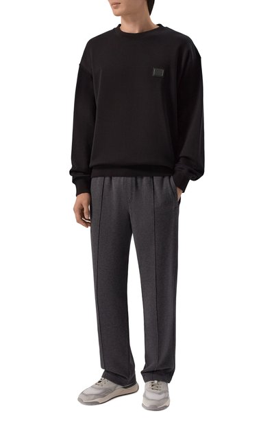Хлопковые брюки DOLCE & GABBANA, арт. GP0M5T/G7Q20, фото 2