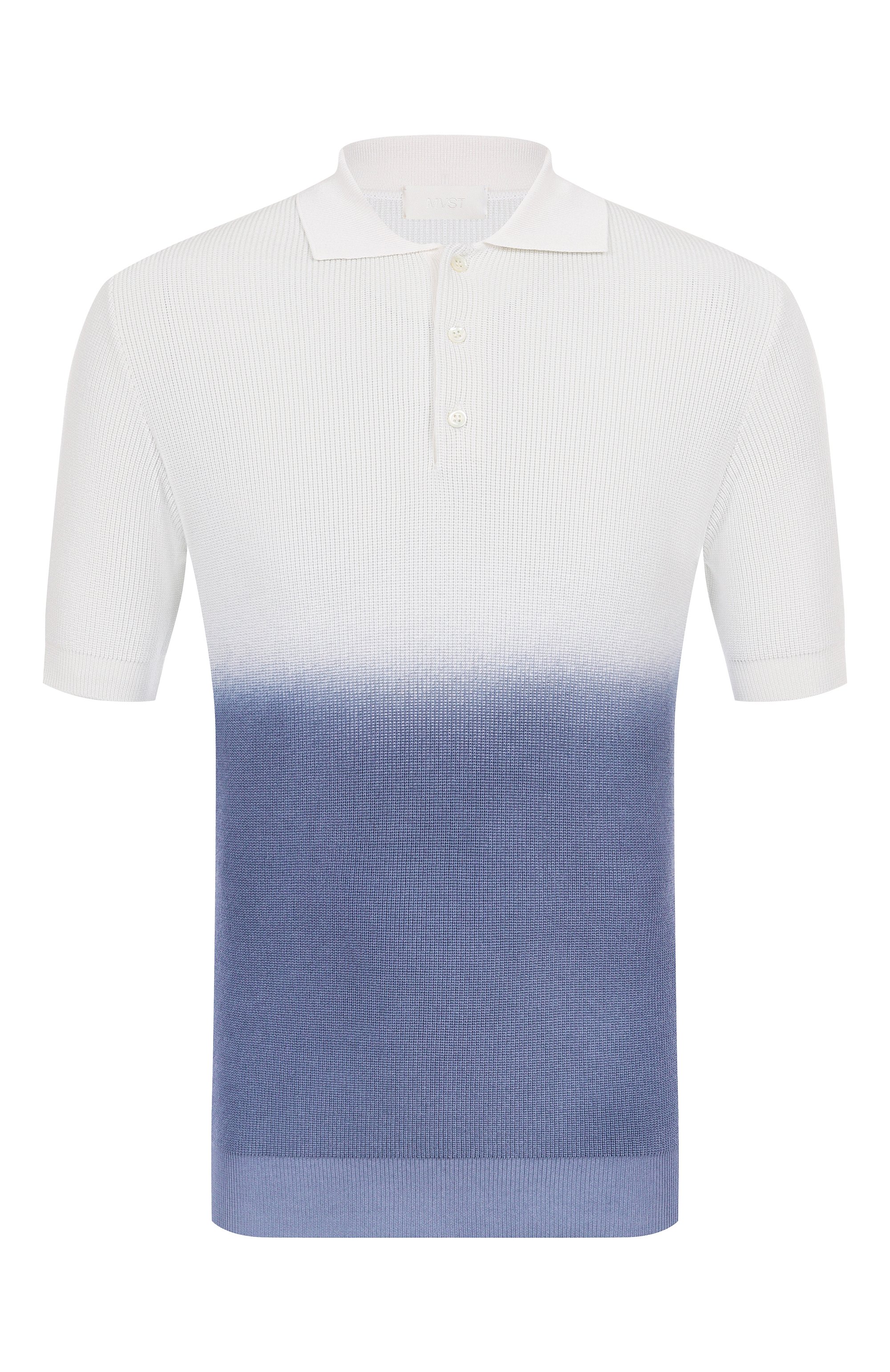 Поло из хлопка и шелка MVST, арт. M0-M25.2MM.K401, фото 1