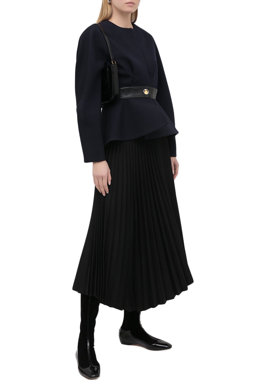 Текстильные сапоги GIORGIO ARMANI черного цвета по цене 143500 руб., арт. X10217/XM748, фото 2 Текстильные сапоги GIORGIO ARMANI, арт. X10217/XM748, фото 2