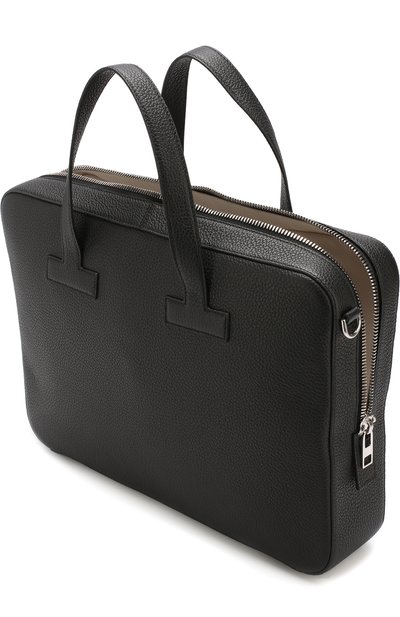 Кожаная сумка для ноутбука с плечевым ремнем TOM FORD, арт. 118H0353H-C92/217, фото 4