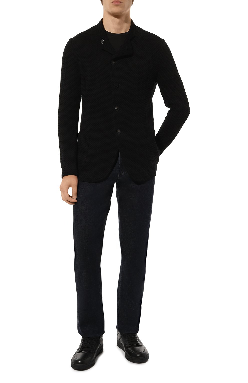 Джинсы RICHARD J. BROWN темно-синего цвета по цене 61550 руб., арт. ATENE Z/T27/W00D, фото 2 Джинсы RICHARD J. BROWN, арт. ATENE Z/T27/W00D, фото 2