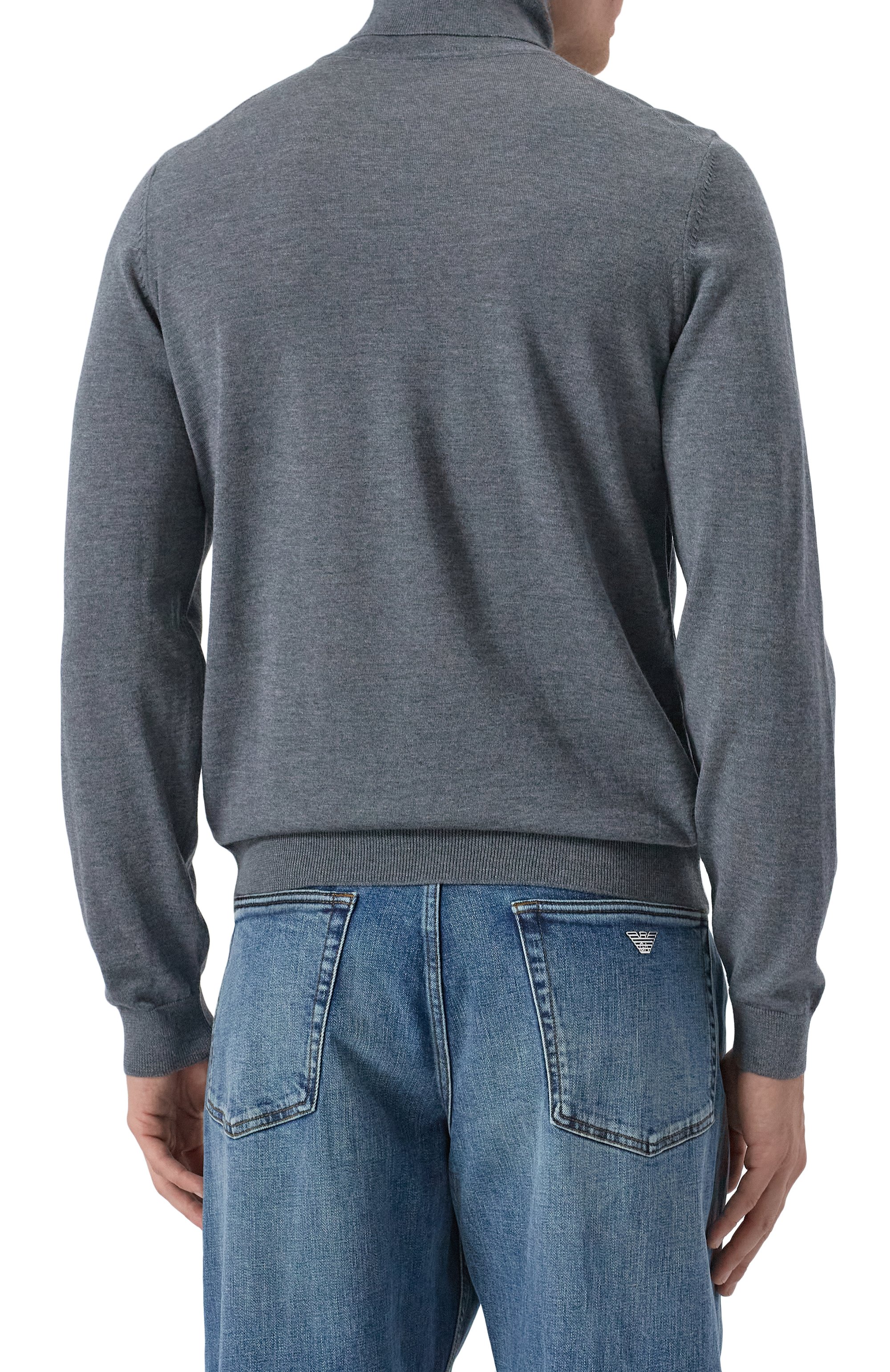 Шерстяная водолазка BOSS, арт. 50468262, фото 4