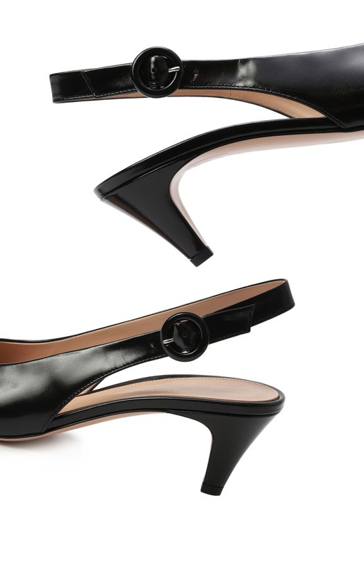 Кожаные туфли Plexi 55 Gianvito Rossi G95525.55RIC.NUINER0 Чёрный  G95525.55RIC.NUINER0 Фото 7
