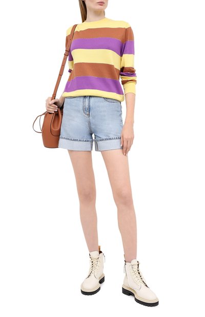 Хлопковый пуловер MSGM, арт. 2943MDM112 207635, фото 2