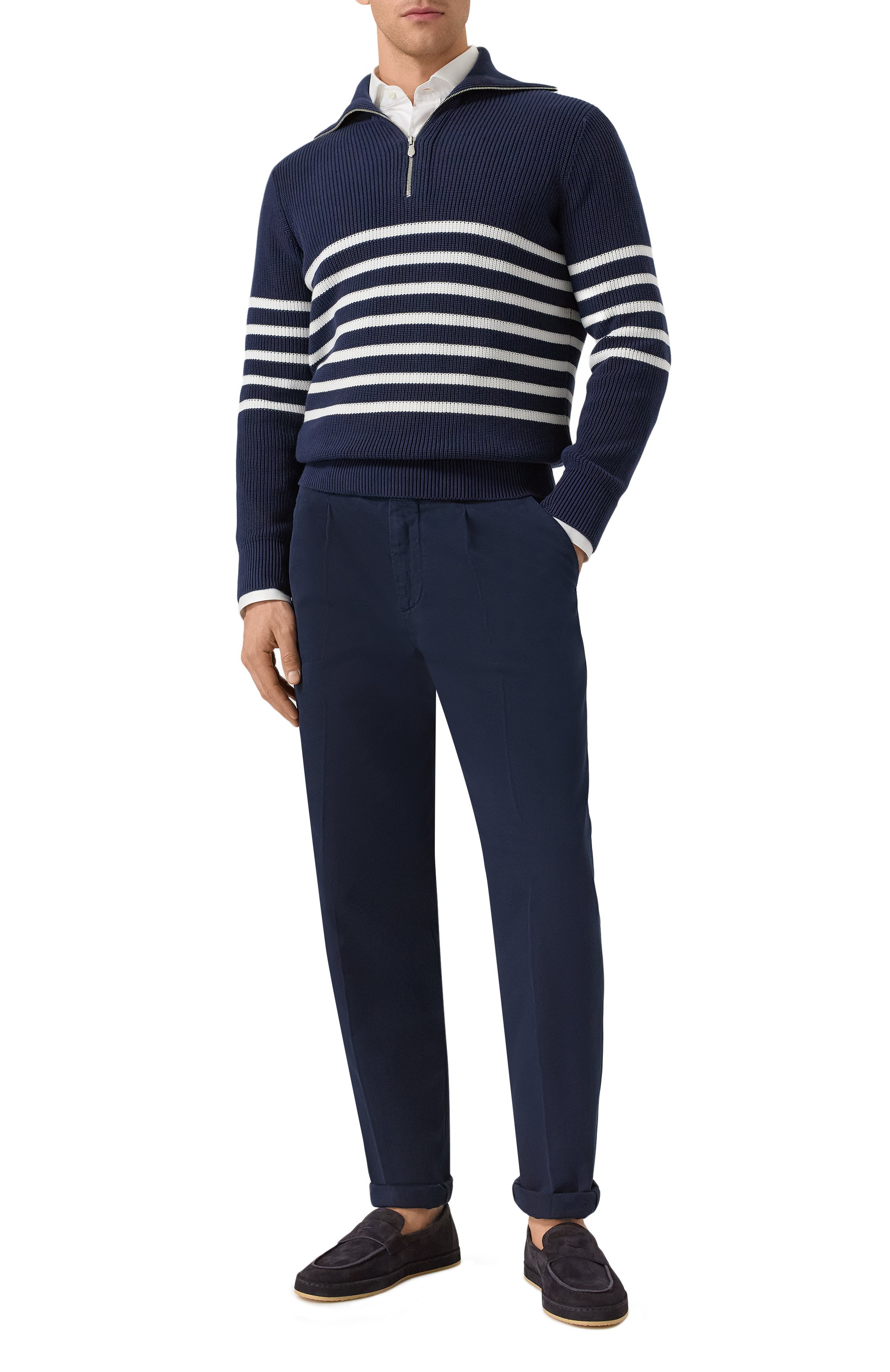 Замшевые пенни-лоферы BRUNELLO CUCINELLI, арт. MPUSISS725, фото 2