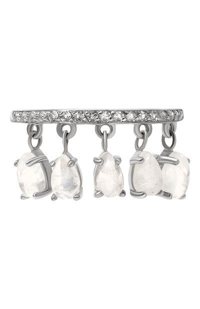 Кольцо water с лунными камнями MOONKA, арт. wt-tr-mns, фото 1