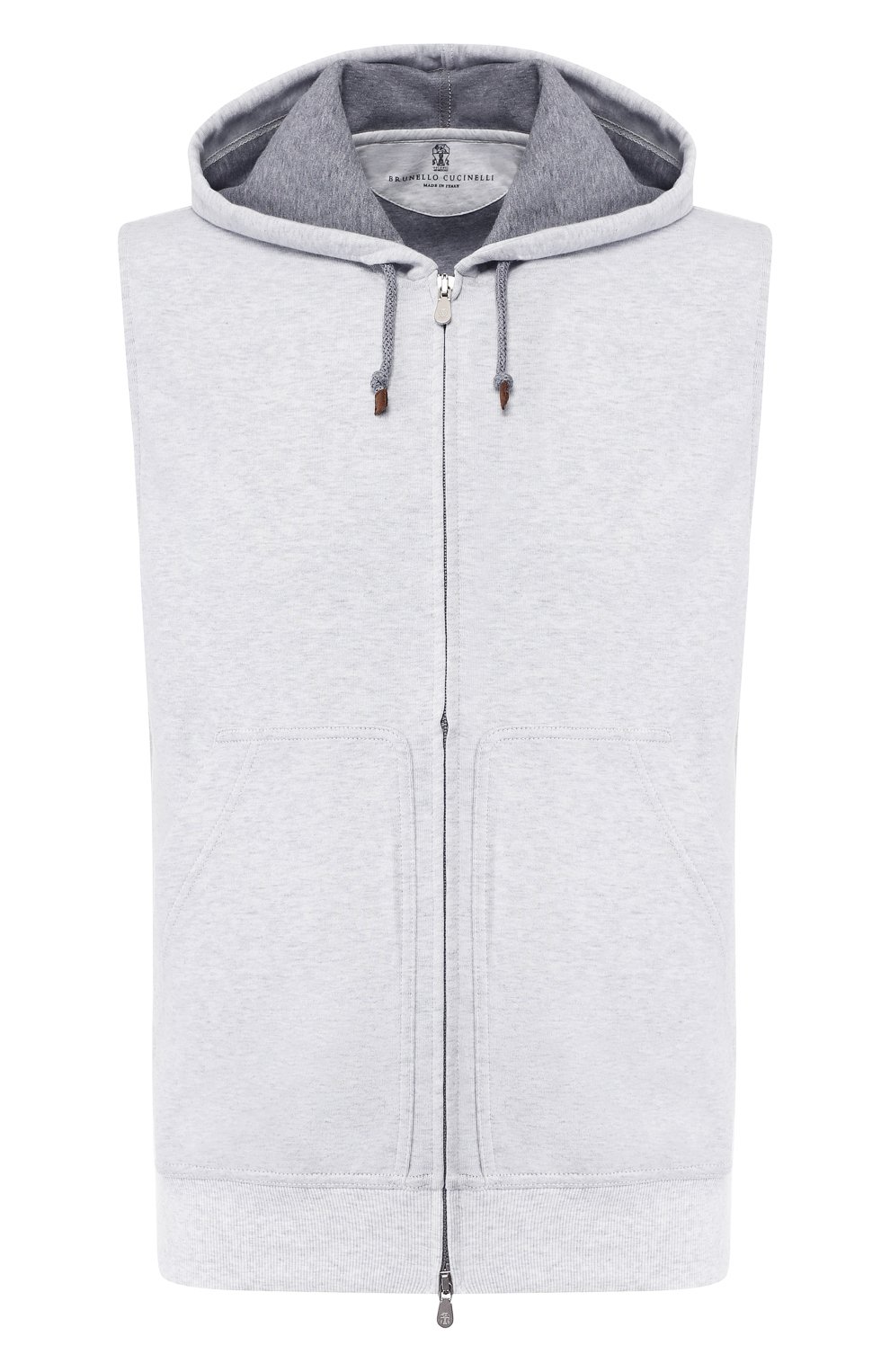 Хлопковый жилет BRUNELLO CUCINELLI, арт. M0T319079G, фото 1