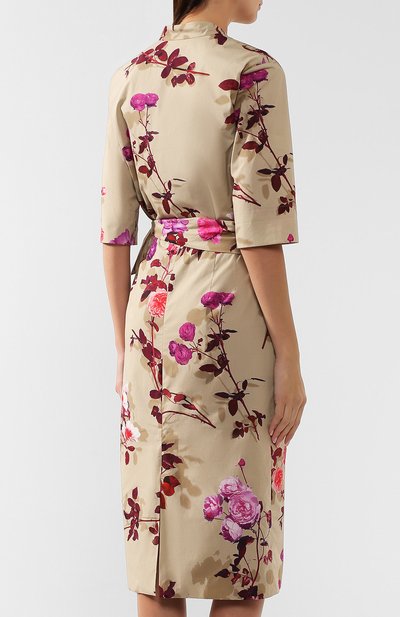 Хлопковое платье DRIES VAN NOTEN, арт. 192-11024-8007, фото 4