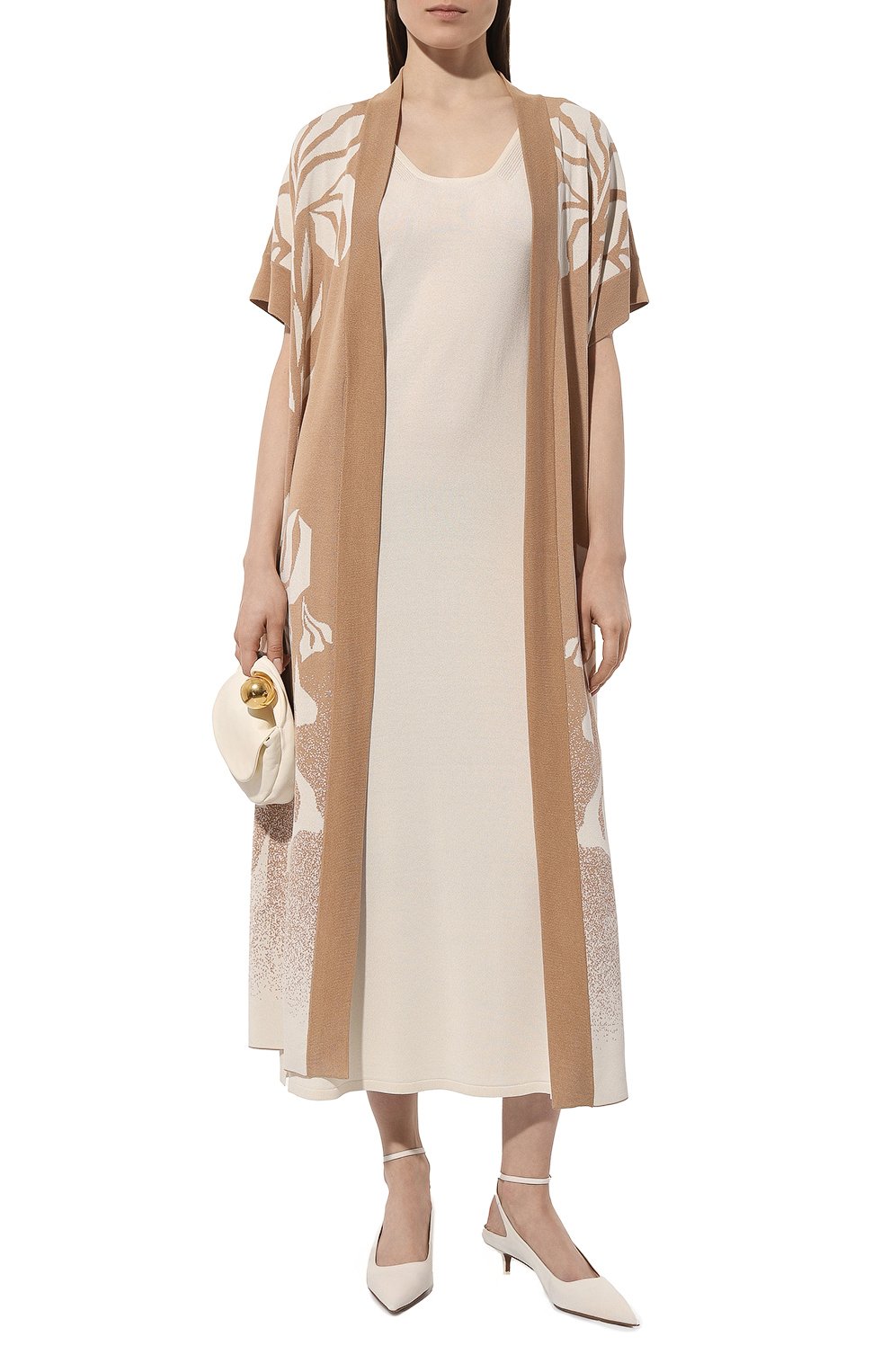 Платье из шелка и вискозы FREEAGE, арт. S23.DR045.6070.111, фото 2