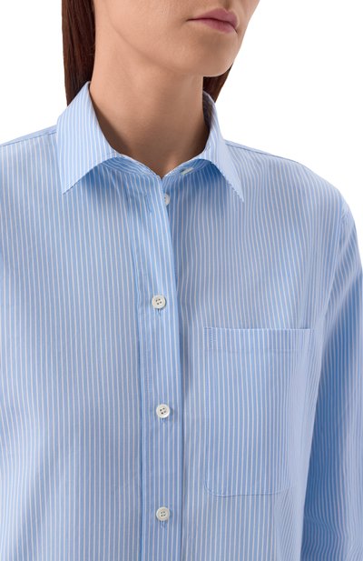 Хлопковая рубашка FRAME DENIM, арт. WS26WSH004/THE STRIPED B0Y SHIRT, фото 5